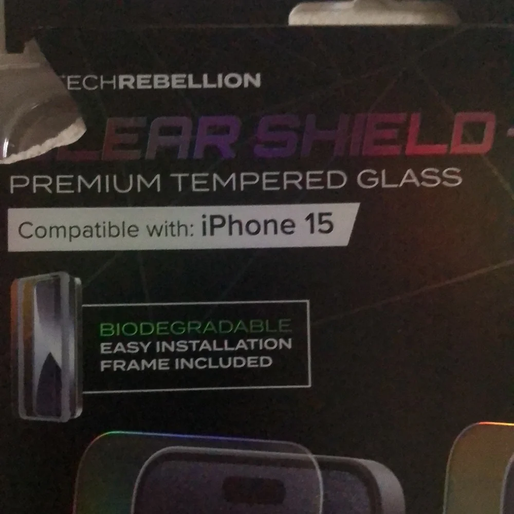 Tech Rebellion tempered glass